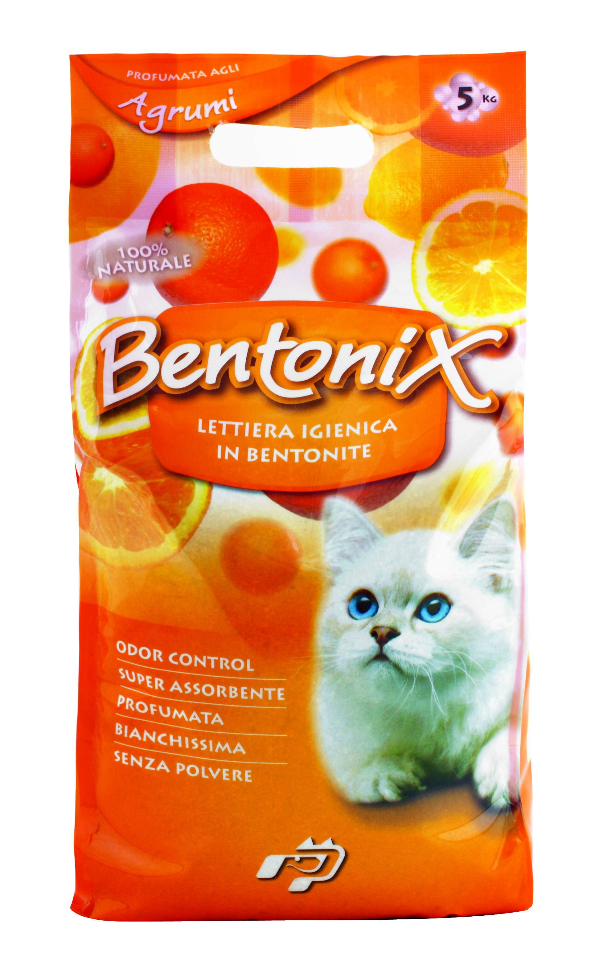 Professional Pets Bentonix Lettiera in Bentonite agli Agrumi 5 kg