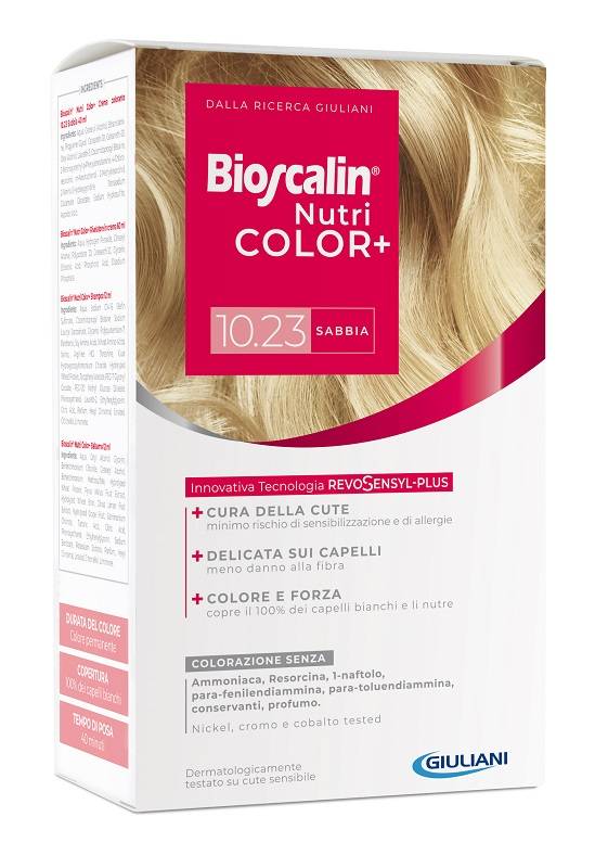 Bioscalin Nutricolor+ 10,23 Sabbia Colorazione Permanente