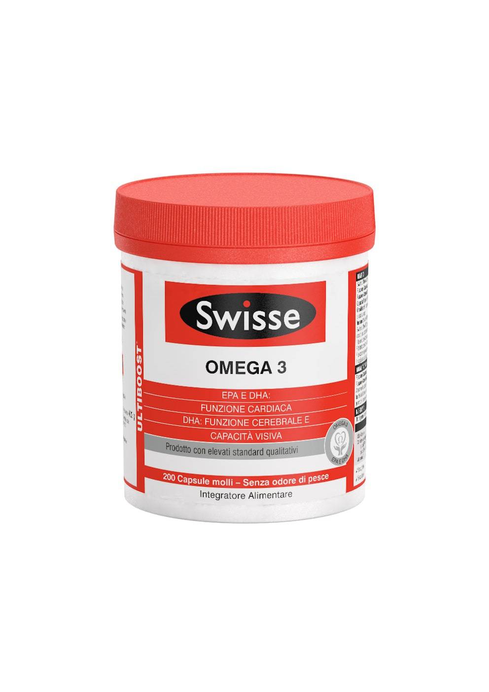 Swisse Omega 3 Integratore Sistema Cardiocircolatorio