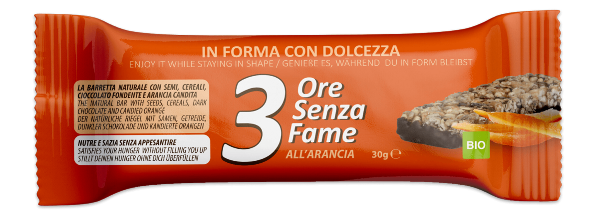 Rilevo 3 Ore Senza Fame all'Arancia Barretta 30 g
