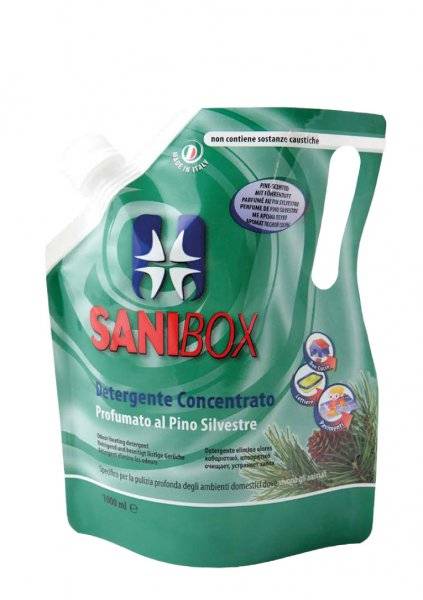 Professional Pets Sanibox Detergente igienizzante per gli Ambienti di Cani Gatti e Altri Animali domestici 1000 ml