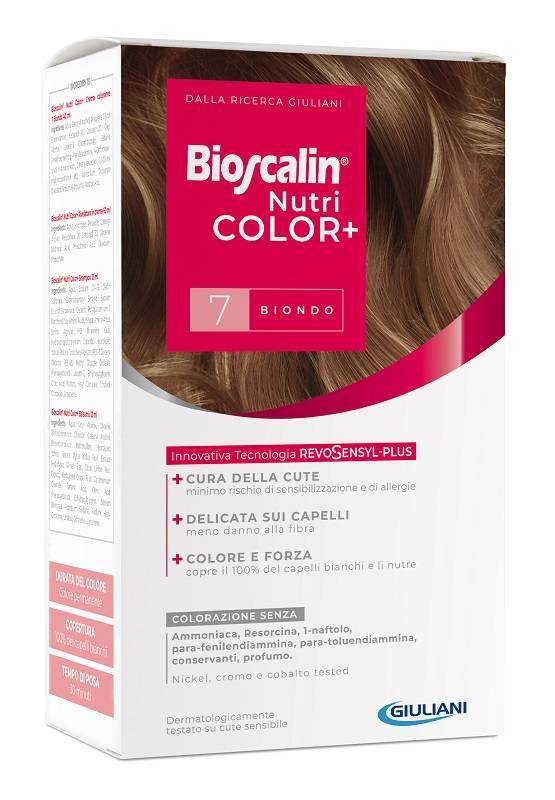 Bioscalin Nutricolor+ 7 Biondo Colorazione Permanente
