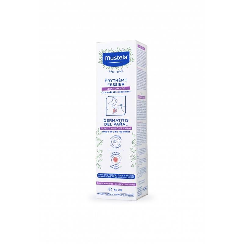 Mustela Spray Cambio per Eritema da Pannolino 75 ml