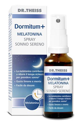 Dr Theiss Dormitum + Melatonina Spray Sonno Sereno 30 ml
