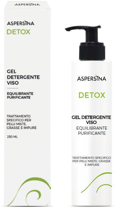 Aspersina Detox Gel detergente per il viso 250 ml