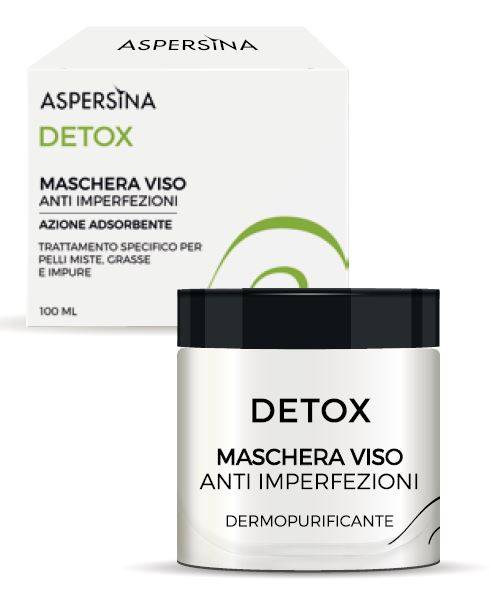 Aspersina Detox Maschera Viso 100 ml