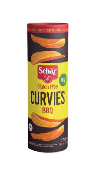 Schar Curvies BBQ Chips di patate senza glutine 170 g