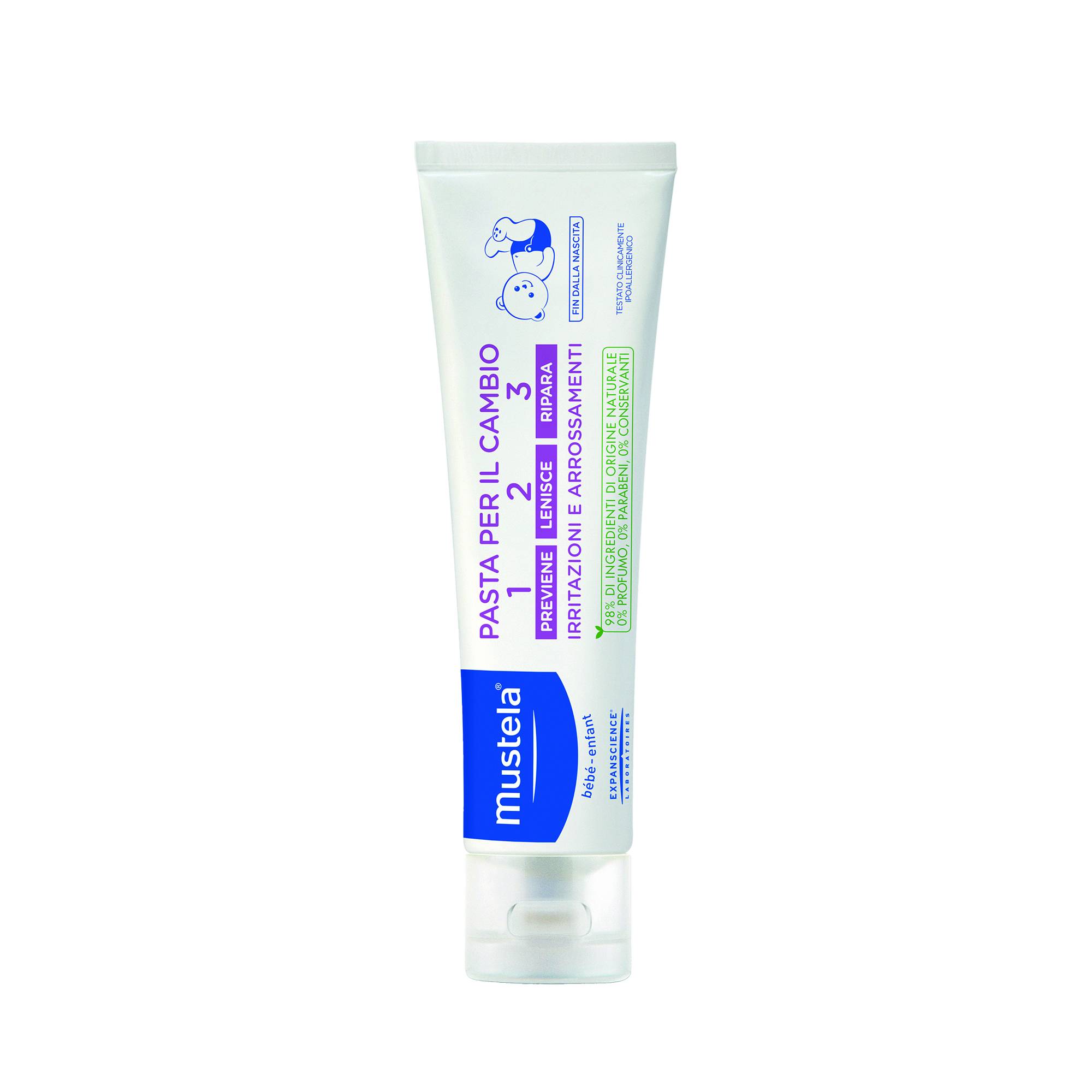 Mustela Pasta per il Cambio 1 2 3 50 ml