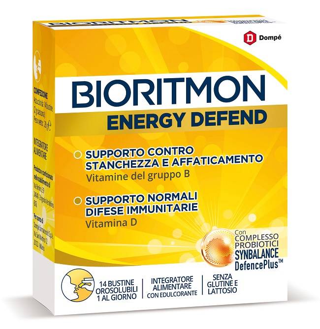Bioritmon Energy Defend Stanchezza e Affaticamento 14 Bustine