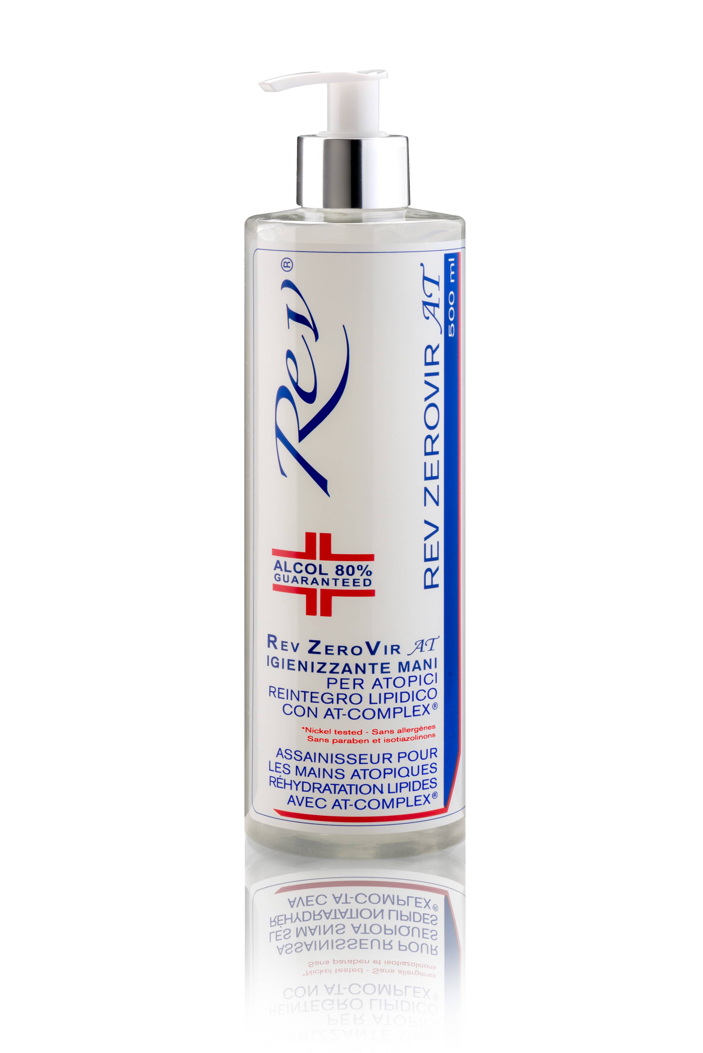 Pharmabio Rev Zerovir AT Gel Igienizzante Mani Pelle Sensibile 100 ml