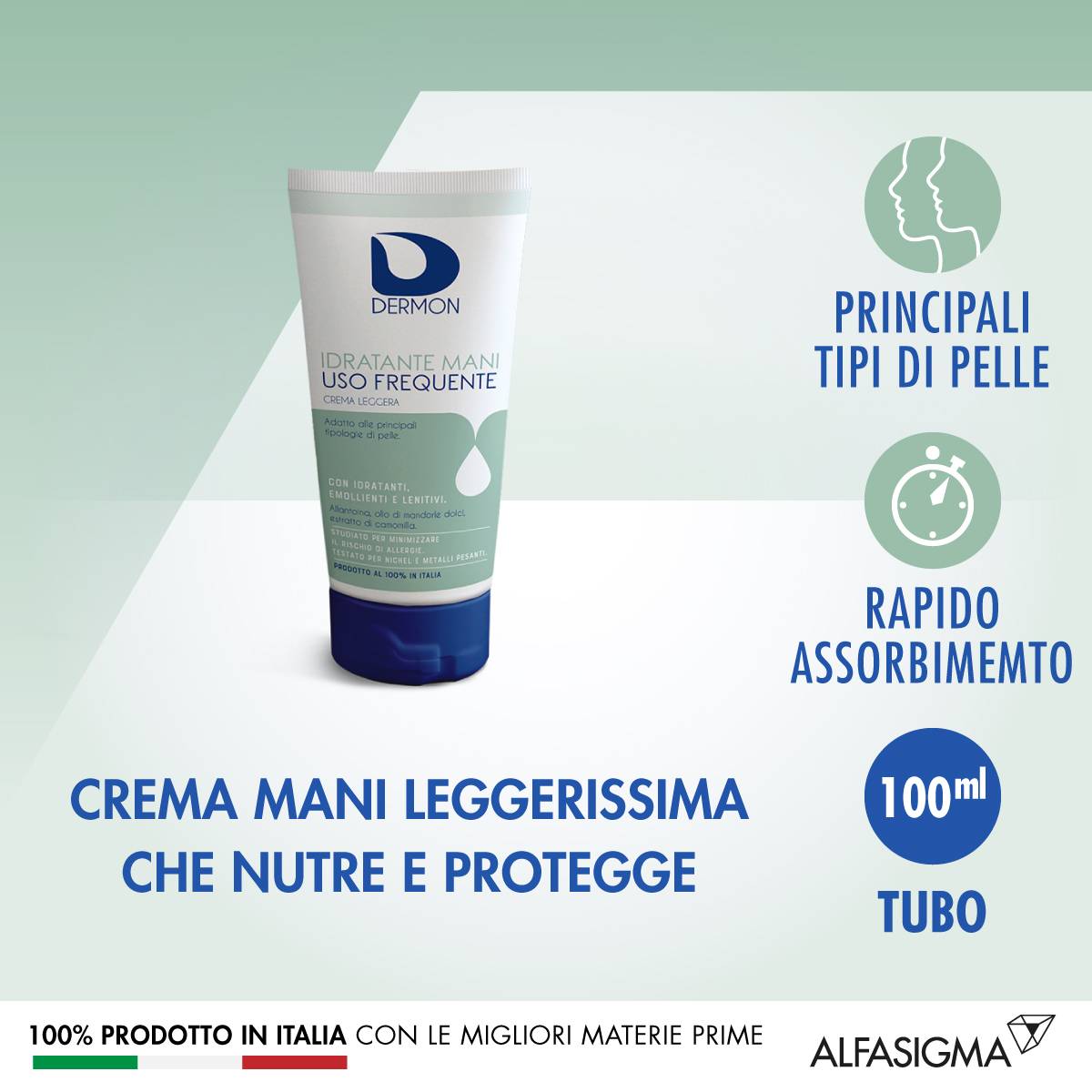 Dermon Idratante Mani Uso Frequente 100 ml