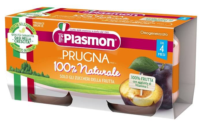 Plasmon Prugna Omogeneizzato 2 x 80 g