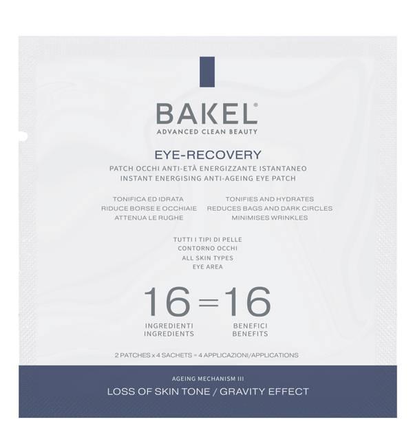 Bakel Eye - Recovery Patch Occhi Anti - Età 4X2 Patch