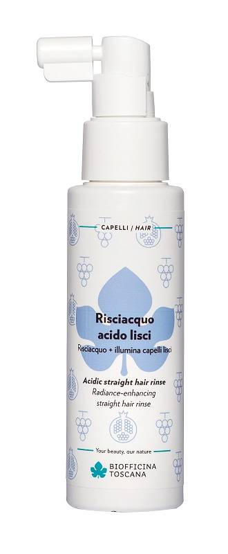 Biofficina Toscana Risciacquo Acido Capelli Lisci Spray 100 ml