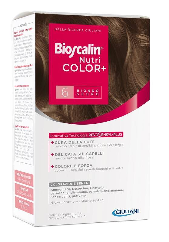 Bioscalin Nutricolor+ 6 Biondo Scuro Colorazione Permanente