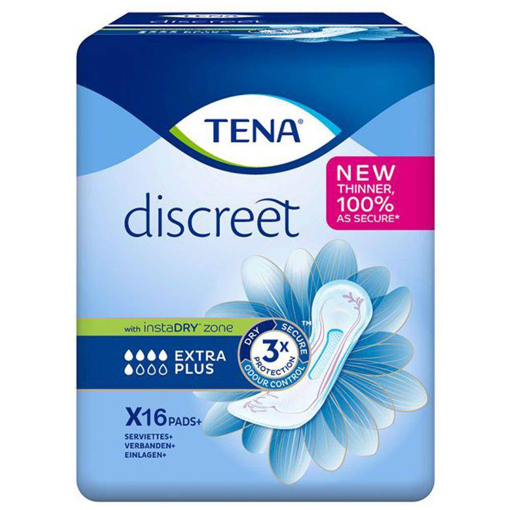 Tena Discreet Extra Plus Assorbente+ per Perdite Urinarie 16 pz