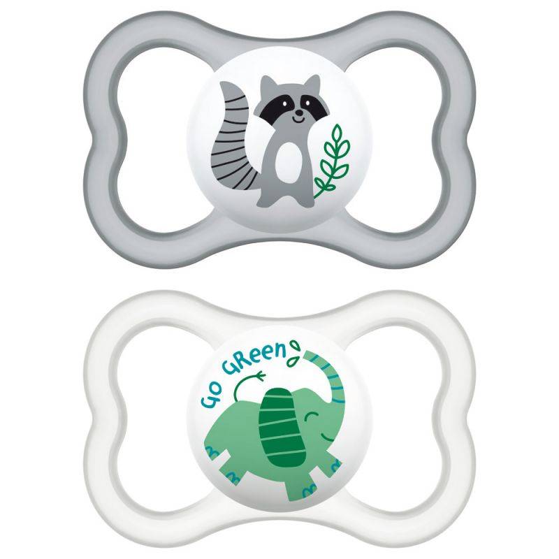 MAM Air 6+ Planet Love Succhietto Neutro 2 pezzi