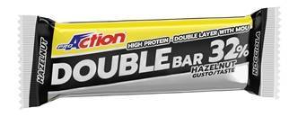 ProAction Double Bar 32% Barretta Proteica Nocciola 60 g