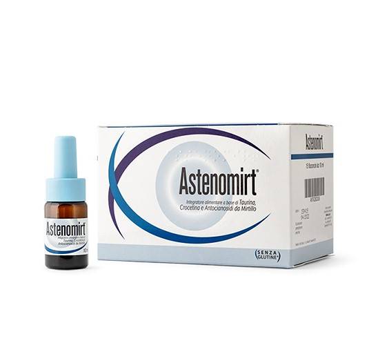 Biofta Astenomirt Integratore Benessere Vista 15 flaconi 10 ml