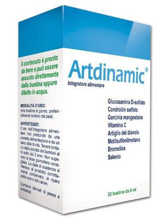 Aurora Biofarma Artdinamic Integratore Ossa ed Articolazioni 20 sticks