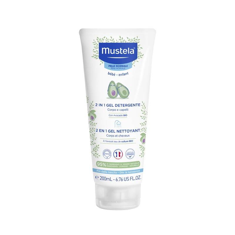 Mustela 2 In 1 Gel Detergente 200 ml