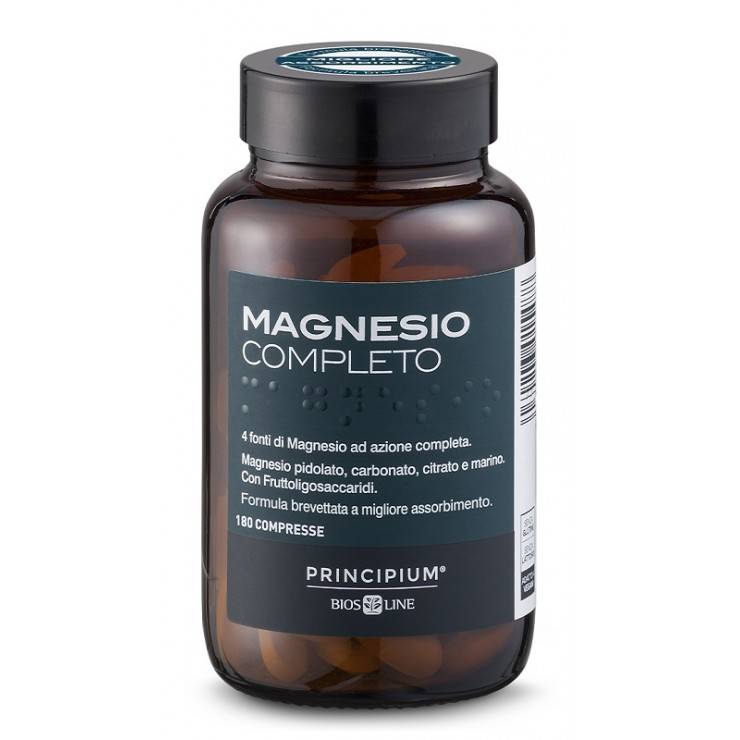 Bios Line Principium Magnesio Completo Integratore di Magnesio 180 compresse