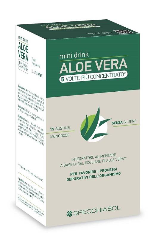 Specchiasol Aloe Vera Mini Drink 15 Stick