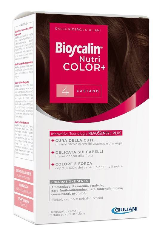 Bioscalin Nutricolor+ 4 Castano Colorazione Permanente