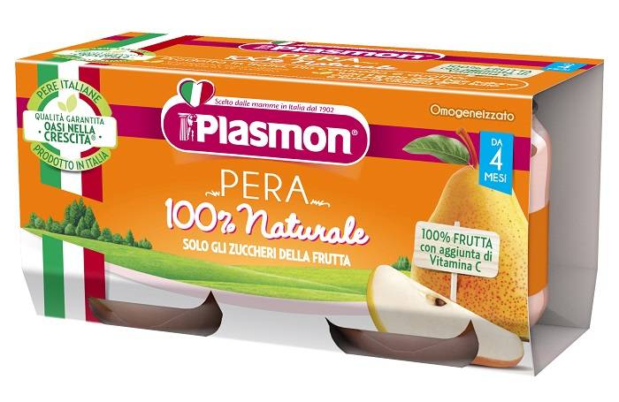 Plasmon Pera Omogeneizzato 2 x 80 g