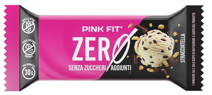 Pink Fit Zero Barretta Stracciatella 30 g