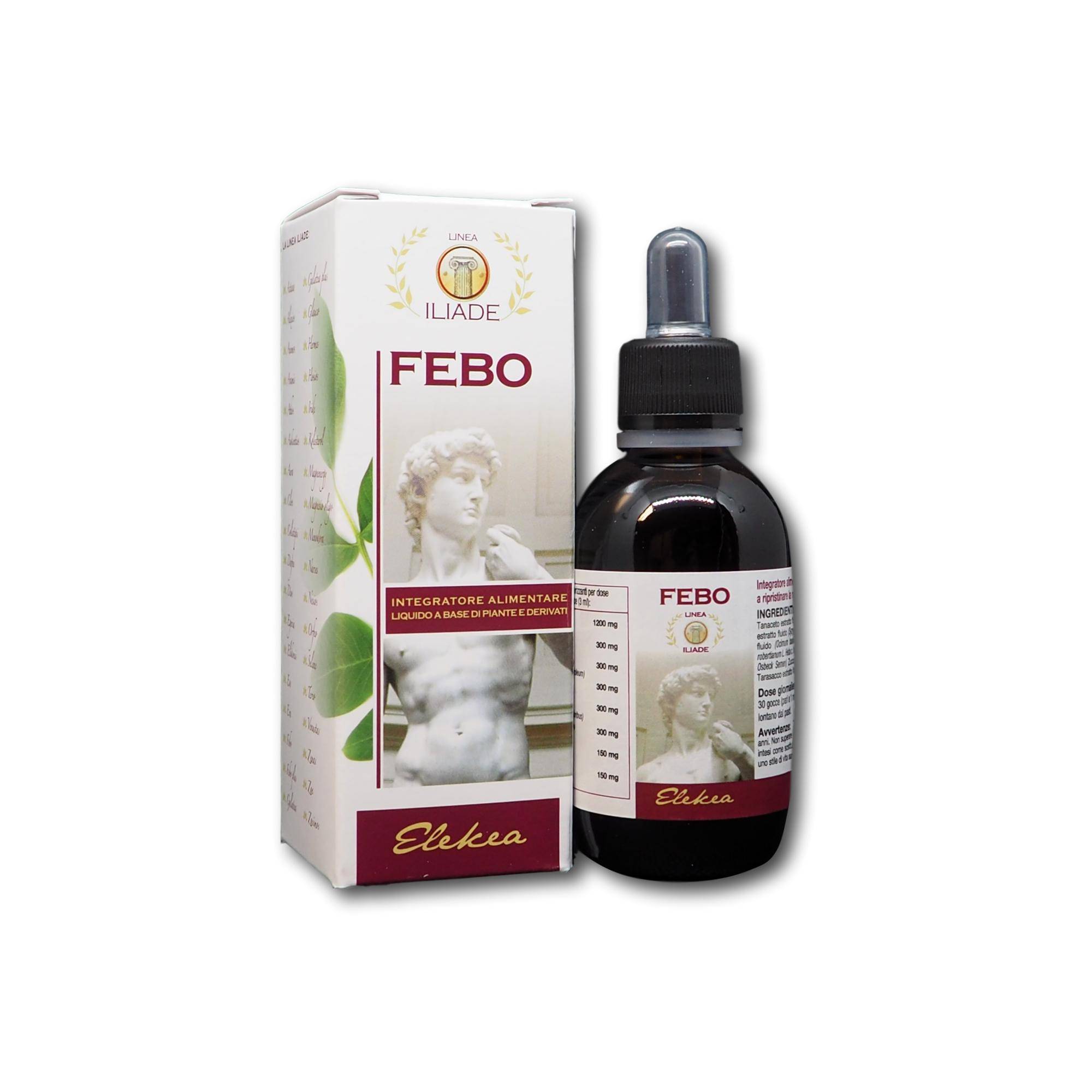 Elekea Febo Gocce Antiparassitario Intestinale 50 ml