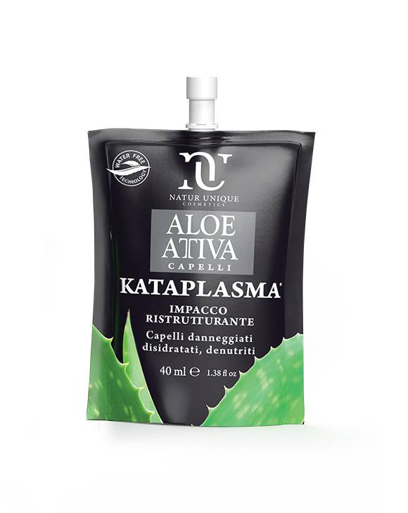 Natur Unique Aloe Attiva Kataplasma Impacco SOS Capelli 40 ml