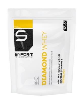 Syform Diamond Whey Integratore di proteine Gusto Cacao 500 g