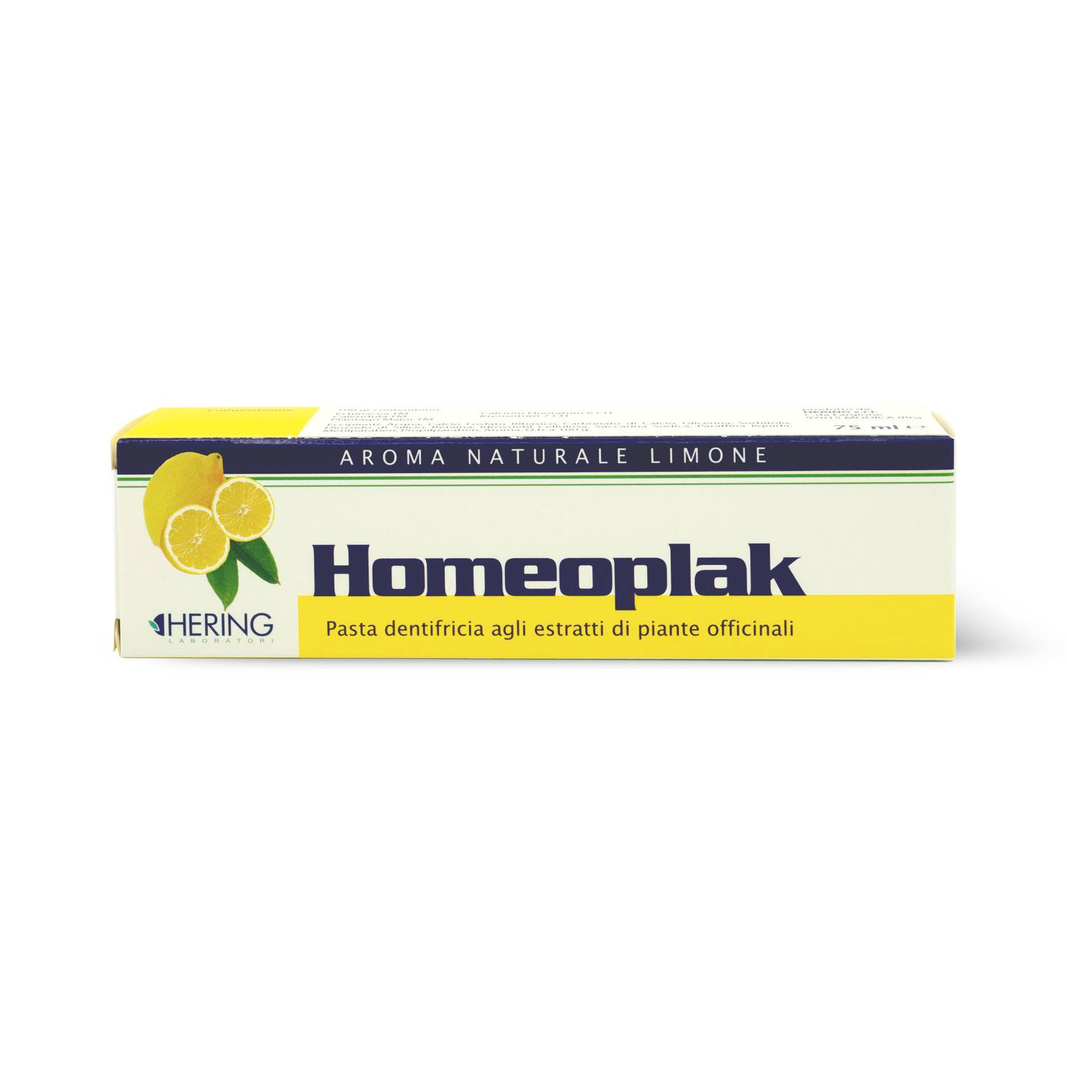 Hering Homeoplak Dentifricio Limone 75 ml