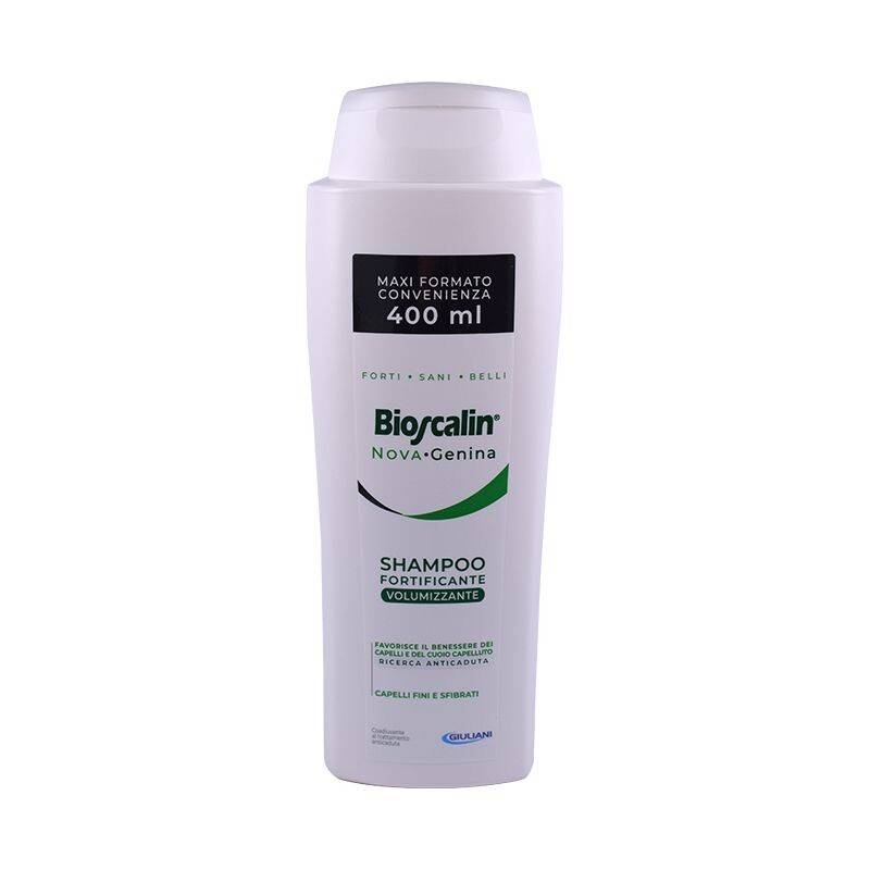 Bioscalin Nova Genina Shampoo Fortificante Volumizzante per capelli fini e sfibrati 400ml