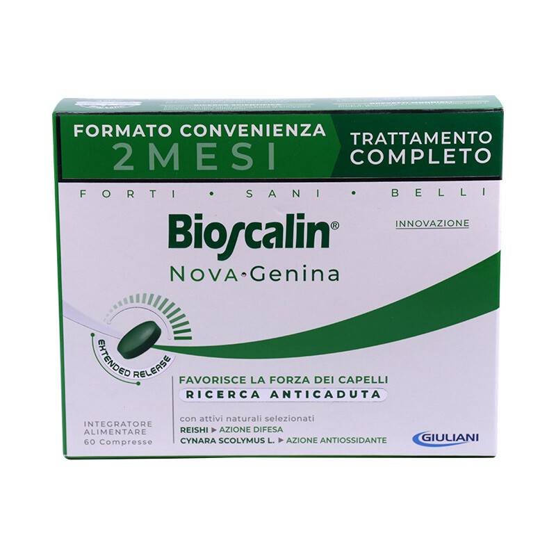 Bioscalin Nova Genina Trattamento Anticaduta 60 compresse