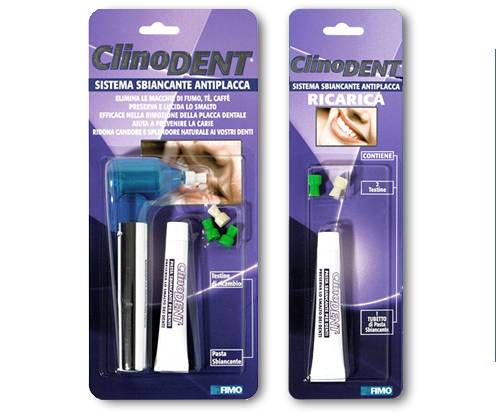 Clinodent Professional Ricarica per Sistema Sbiancante Antiplacca