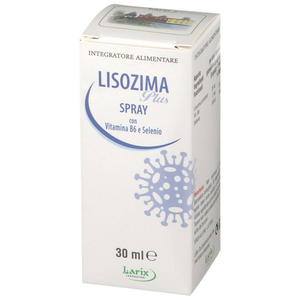 Larix Lisozima Plus Spray Integratore Difese Immunitarie 30 ml