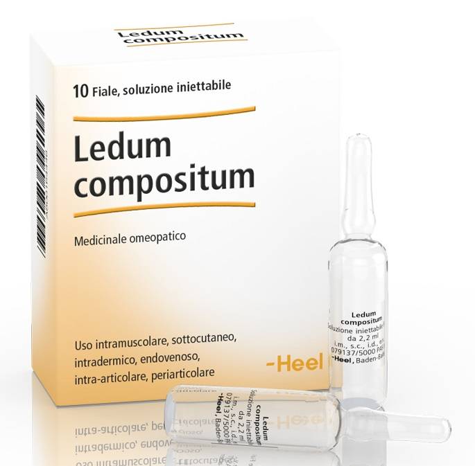 Heel Ledum Compositum 10 Fiale da 2,2 ml