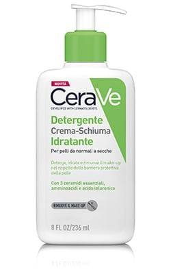 CeraVe Detergente Crema - Schiuma Idratante Viso 236 ml