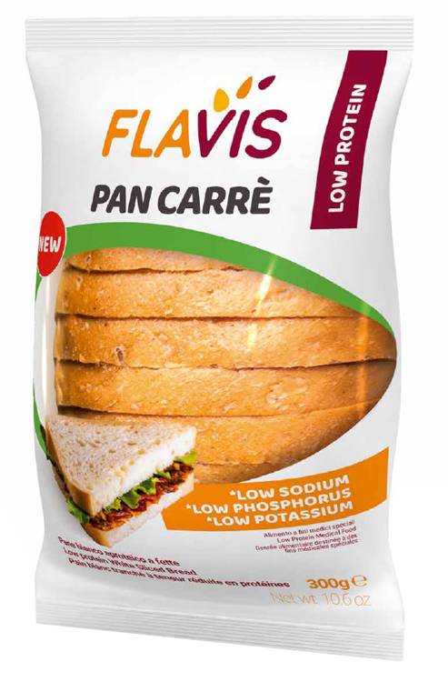 Mevalia Flavis Pan carrè aproteico 300 g