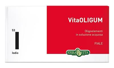 Erba Vita VitaOligum Iodio Integratore per disfunzione tiroidee 20 Filtri