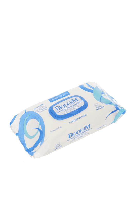 Bioderm Salviette Dermodetergenti Extra Soft 100 Pezzi
