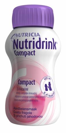 Nutricia Nutridrink Compact Fragola 125 ml 4 pezzi