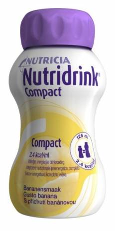 Nutricia Nutridrink Compact Banana 125 ml 4 pezzi