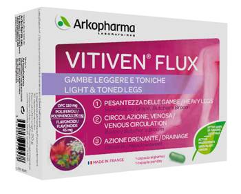Arkopharma Vitiven Flux per la circolazione venosa 30 Capsule