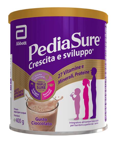 Pediasure Rinforza Crescita e Sviluppo del Bambino Cioccolato 400 g