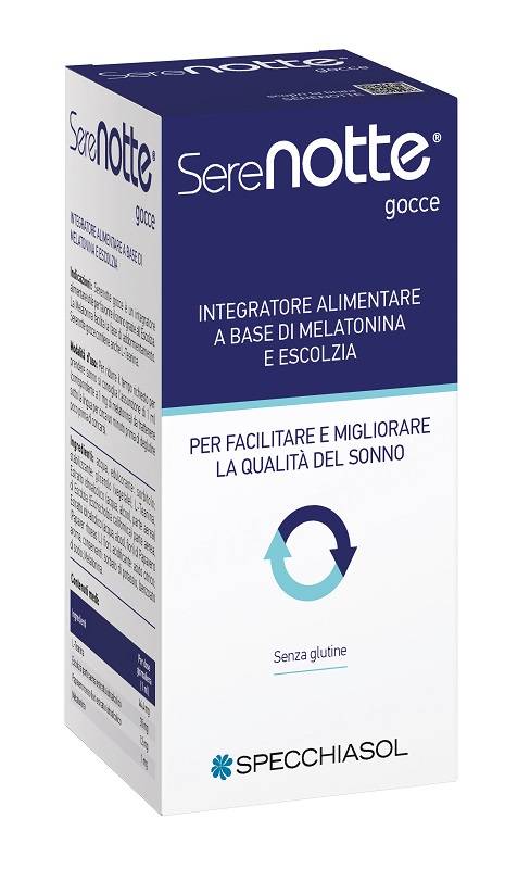 Specchiasol Serenotte Gocce Integratore per il Sonno 20 ml