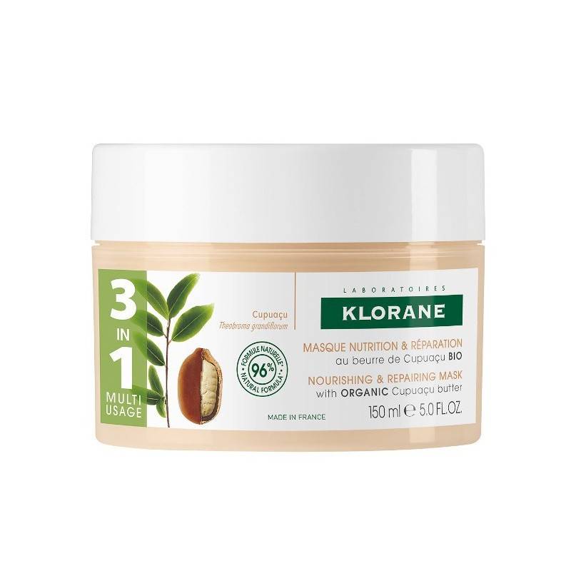 Klorane Maschera Nutritiva & Ristrutturante Al Burro Di Cupuacu 150 ml