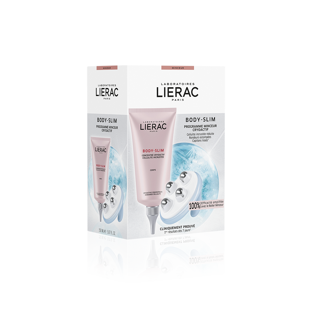 Lierac Body Slim Concentrato Crioattivo Cellulite Resistente 150 ml + Massaggiatore
